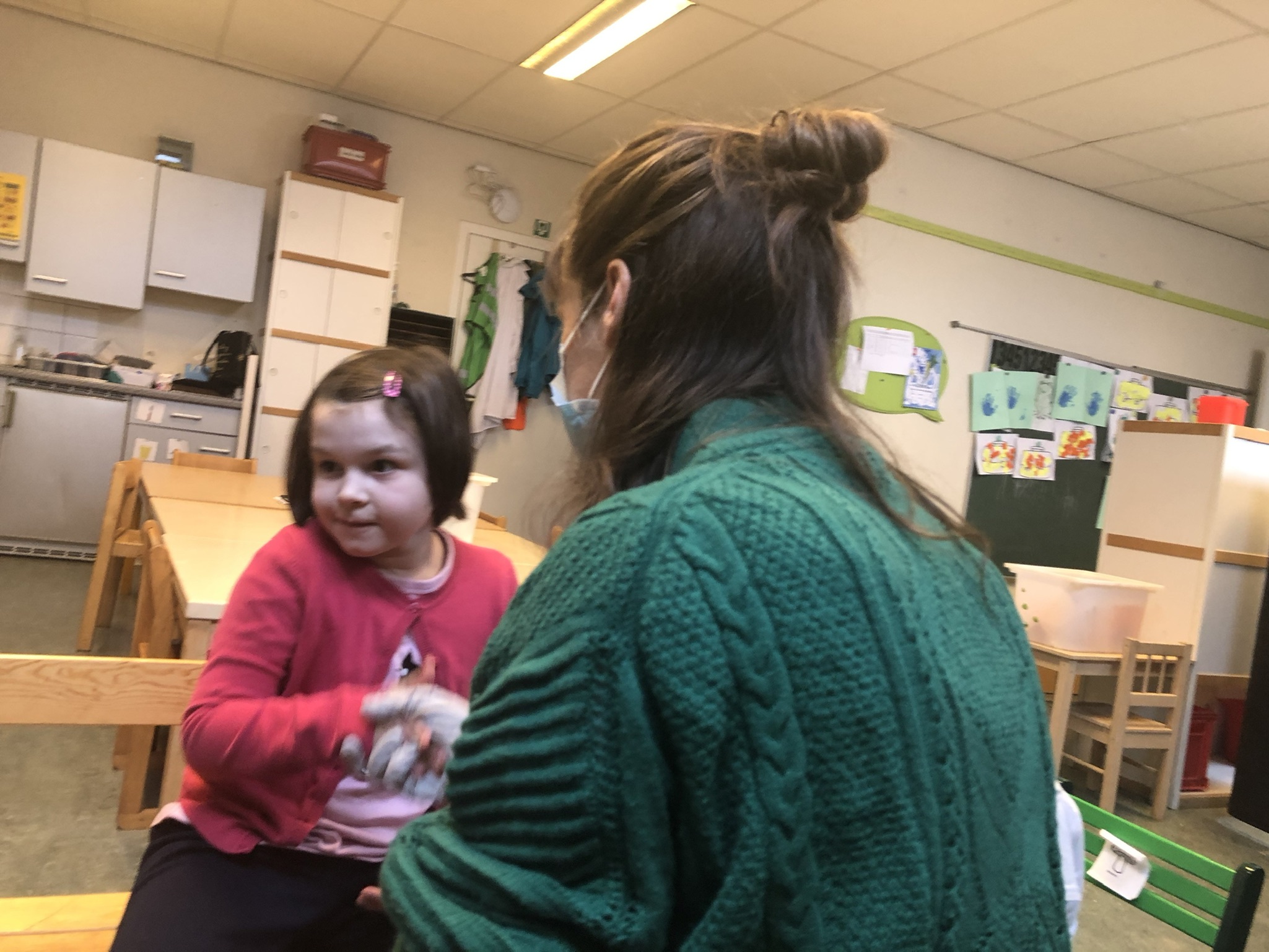 voelen met onze handen